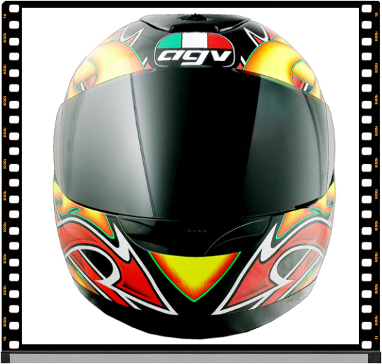 AGV rossi hot road